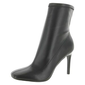 Vidalia Womens Faux Leather Pull on Booties